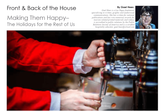 Front and Back of the House: Making Them Happy-The Holidays for the Rest of Us